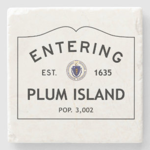 Posavasos De Piedra Práctico de costa de la piedra del práctico de