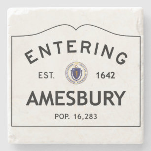 Posavasos De Piedra Práctico de costa de mármol de la piedra del