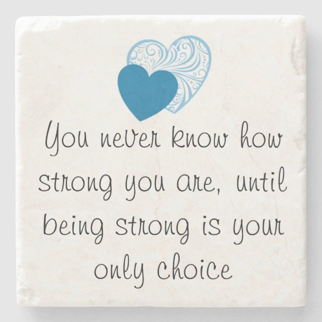 Posavasos De Piedra Práctico de costa de mármol de Loeys-Dietz (Anverso)