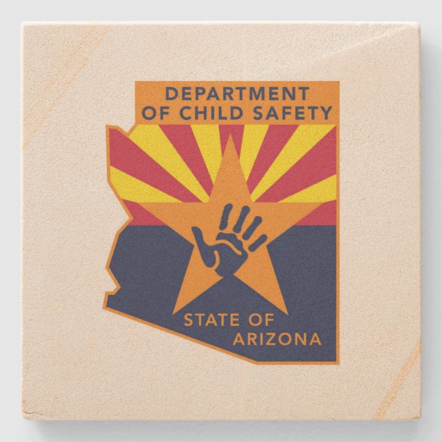 Posavasos De Piedra Práctico de costa de piedra de AZDCS (Anverso)