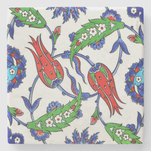 Posavasos De Piedra práctico de costa de piedra de los tulipanes