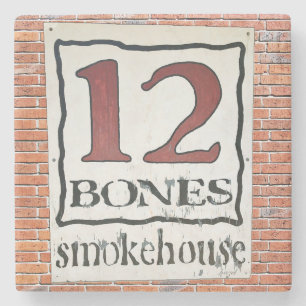 Posavasos De Piedra Práctico de costa de piedra de mármol de Ashevil