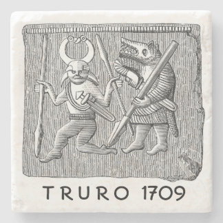 Posavasos De Piedra Práctico de costa de piedra de Truro 1709