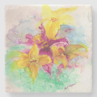 Posavasos De Piedra Práctico de costa del lirio