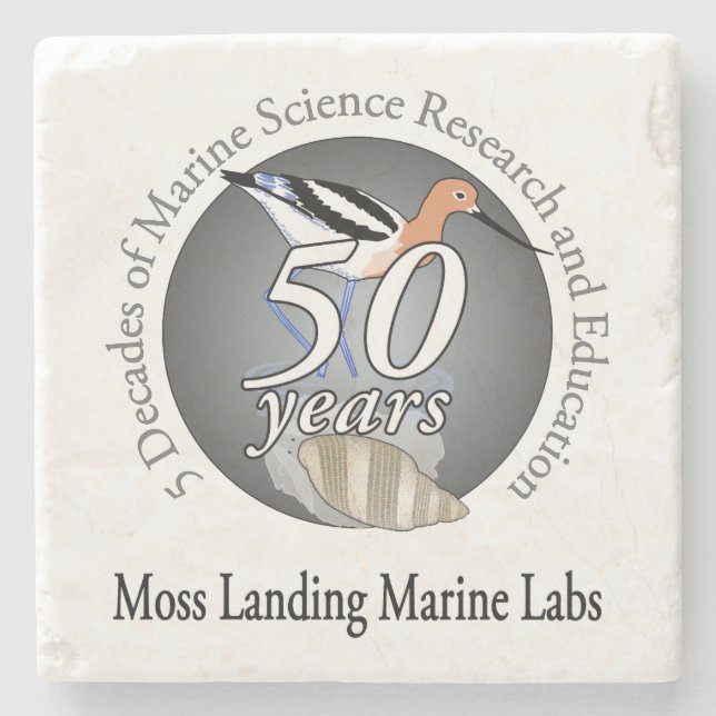 Posavasos De Piedra Práctico de costa (piedra de mármol): El (Anverso)