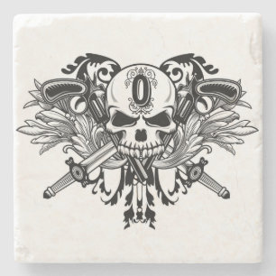 Posavasos De Piedra Práctico de costa simple del logotipo de O'Kane