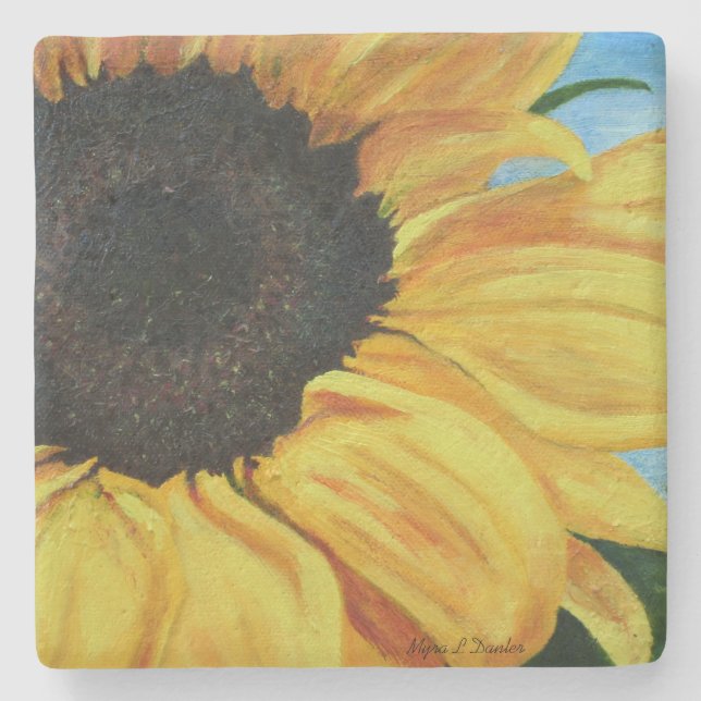 Posavasos De Piedra prácticos de costa (Anverso)