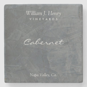 Posavasos De Piedra Prácticos de costa adaptables del vino de la