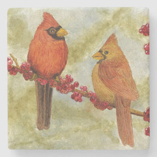 Posavasos De Piedra Prácticos de costa cardinales de los pares