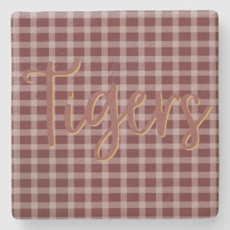 Posavasos De Piedra Preppy Tiger Limestone Coaster