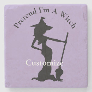Posavasos De Piedra Pretende que soy una bruja Thunder_Cove