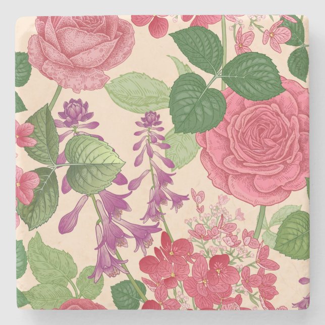 Posavasos De Piedra primavera (Anverso)