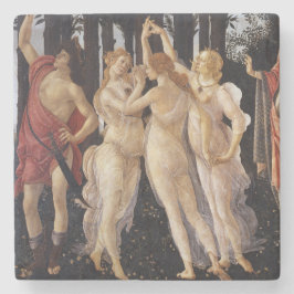 Posavasos De Piedra Primavera: Las tres tolerancias por Botticelli