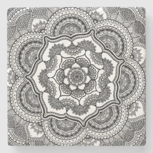 Posavasos De Piedra Primavera Lotus