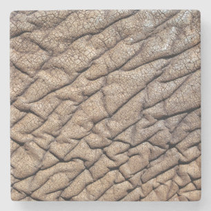 Posavasos De Piedra Primer plano de la piel de un elefante africano