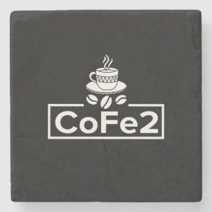 Posavasos De Piedra Profesor de Química Coffee Lover