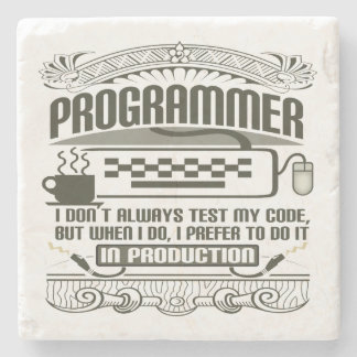 Posavasos De Piedra Programador
