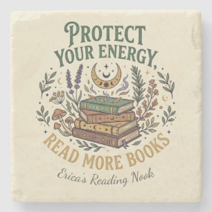 Posavasos De Piedra Protege Tu Energía Leer Más Libros Celestiales