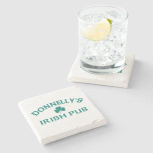 Posavasos De Piedra Pub Irlandés de Donnelly