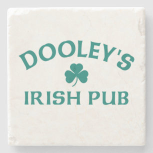 Posavasos De Piedra Pub Irlandés de Dooley