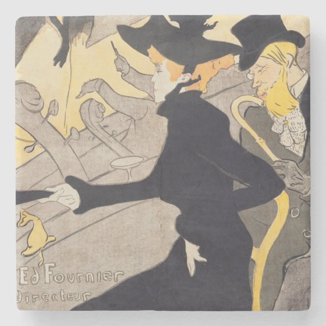 Posavasos De Piedra Publicidad de poster de Enrique de (Anverso)