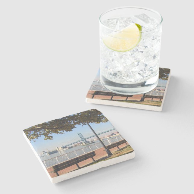 Posavasos De Piedra Puente Camden NJ (Lateral)