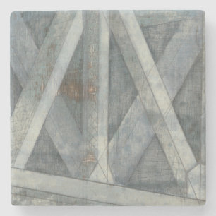 Posavasos De Piedra Puente de la estructura industrial el  