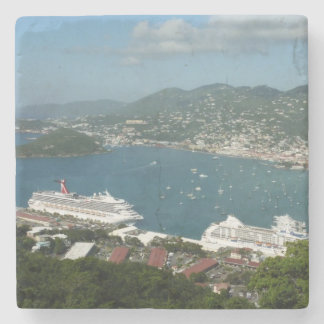 Posavasos De Piedra Puerto de St. Thomas Islas Vírgenes Estadounidense