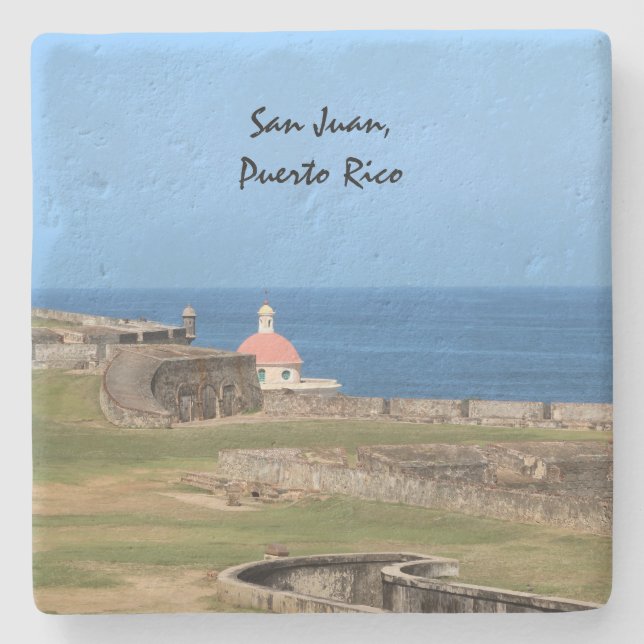 Posavasos De Piedra Puerto Rico (Anverso)