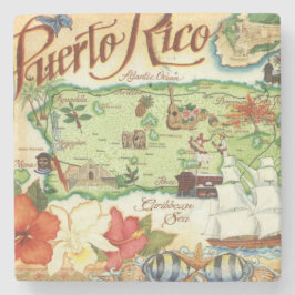 Posavasos De Piedra Puerto Rico