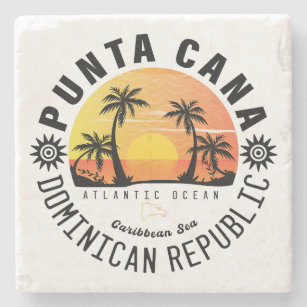 Posavasos De Piedra Punta Cana República Dominicana - Retro Souvenir 6