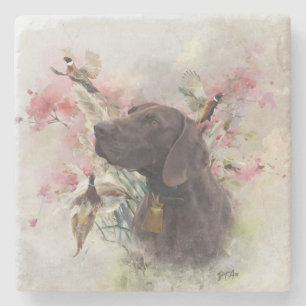 Posavasos De Piedra Puntero de acordeón alemán