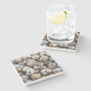 Posavasos De Piedra Quail Eggs