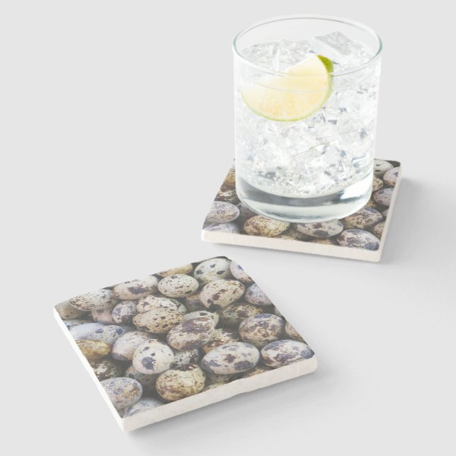 Posavasos De Piedra Quail Eggs (Lateral)