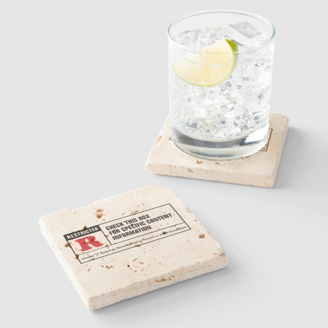 Posavasos De Piedra R nominal (Lateral)
