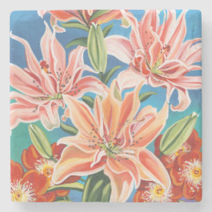 Posavasos De Piedra Ramo en la frontera II