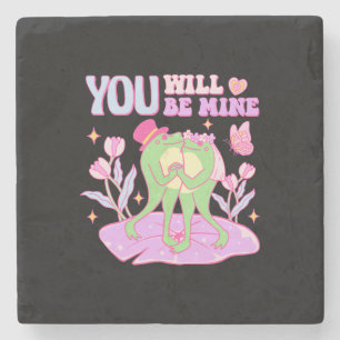 Posavasos De Piedra Rana Cuta - Serás Mía