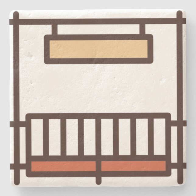 Posavasos De Piedra rancho (Anverso)