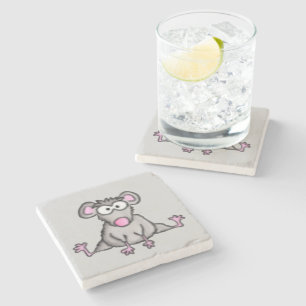Posavasos De Piedra Ratón flexible