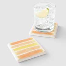 Rayas de níquel de crema de naranja