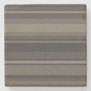 Posavasos De Piedra Rayas de taupe