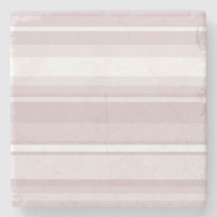 Posavasos De Piedra rayas rosadas de cuarzo Rosa
