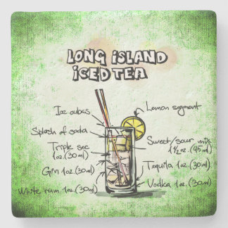 Posavasos De Piedra Receta de bebida de té helado de Long Island