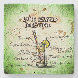 Posavasos De Piedra Receta de bebida de té helado de Long Island