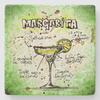 Posavasos De Piedra Receta de bebida Margarita