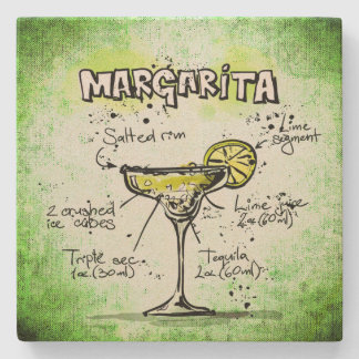 Posavasos De Piedra Receta de bebida Margarita