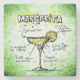 Posavasos De Piedra Receta de bebida Margarita