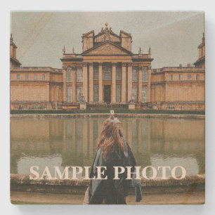 Posavasos De Piedra Recuerdo de viaje por Europa Foto personalizada Ar