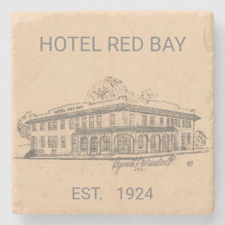 Posavasos De Piedra Red Bay Hotel Coaster