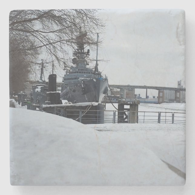 Posavasos De Piedra Reflexiones conmemorativas de la montaña rusa de p (Anverso)